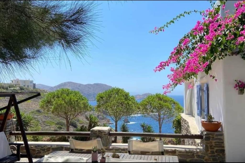 Willa C & C _ Cycladic House With Endless Sea View Ermupoli Zewnętrze zdjęcie