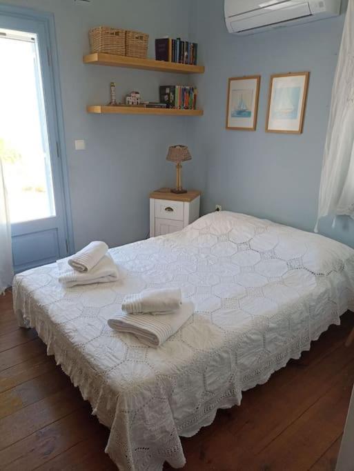 Willa C & C _ Cycladic House With Endless Sea View Ermupoli Zewnętrze zdjęcie
