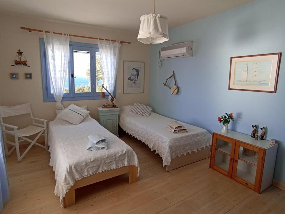 Willa C & C _ Cycladic House With Endless Sea View Ermupoli Zewnętrze zdjęcie