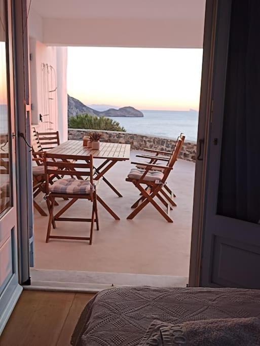 Willa C & C _ Cycladic House With Endless Sea View Ermupoli Zewnętrze zdjęcie